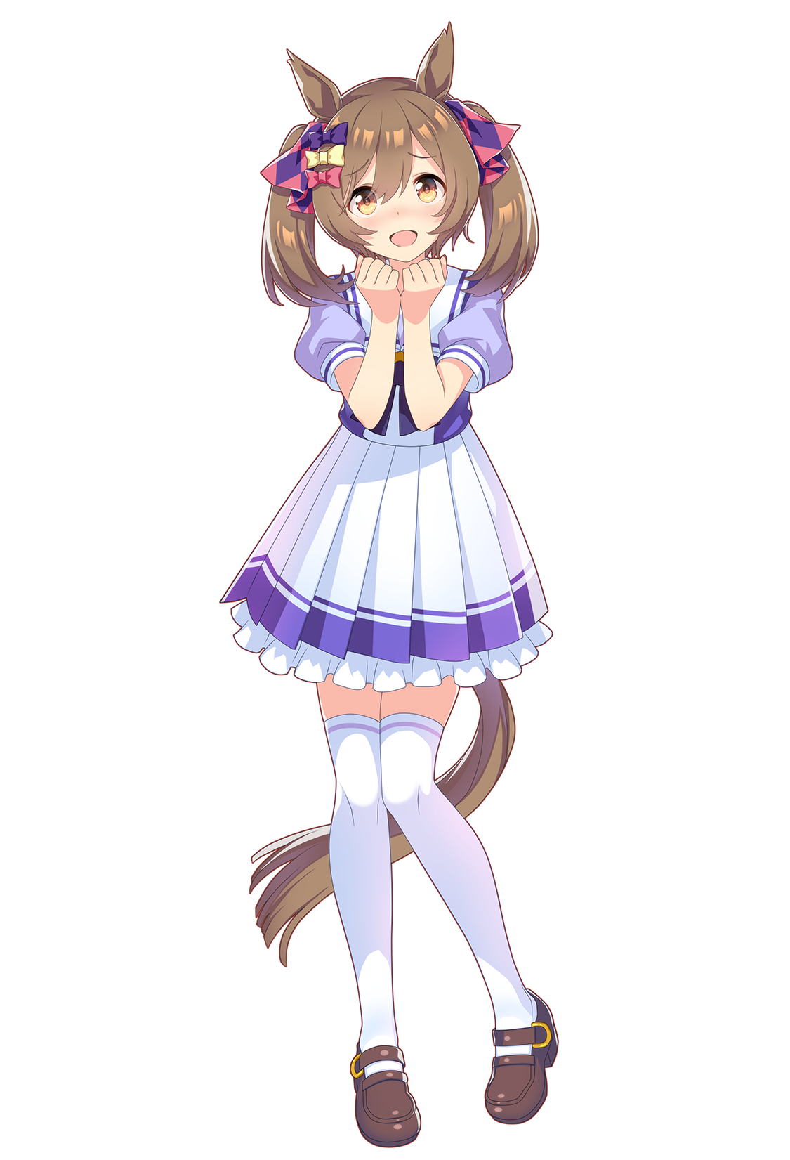 スマートファルコン(制服・ウマ娘 公式アートワークより)