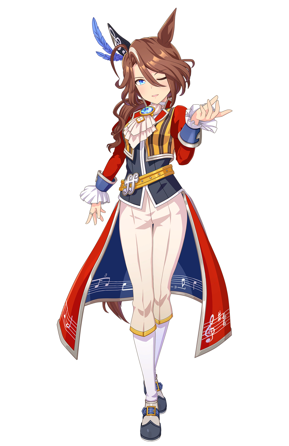 サウンズオブアース(勝負服・ウマ娘 公式アートワークより)