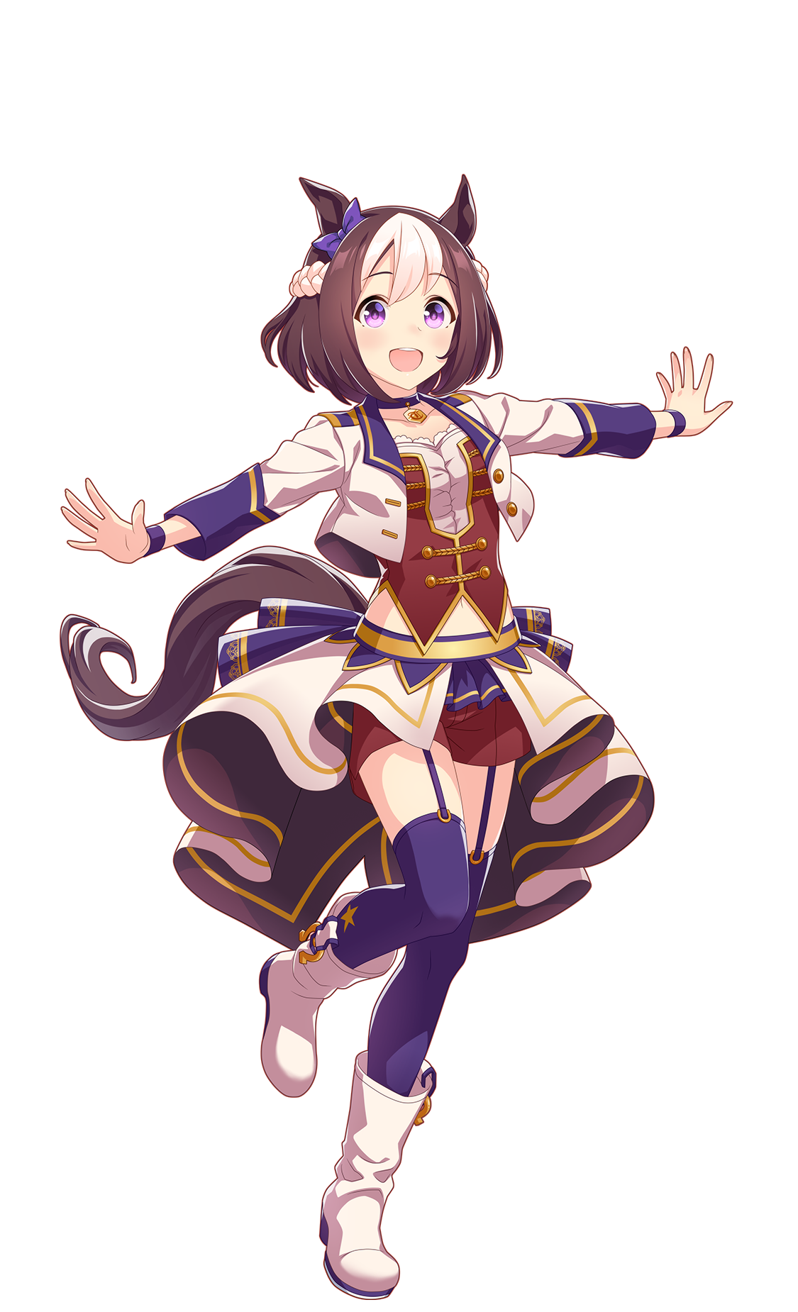スペシャルウィーク(STARTING FUTURE・ウマ娘 公式アートワークより)