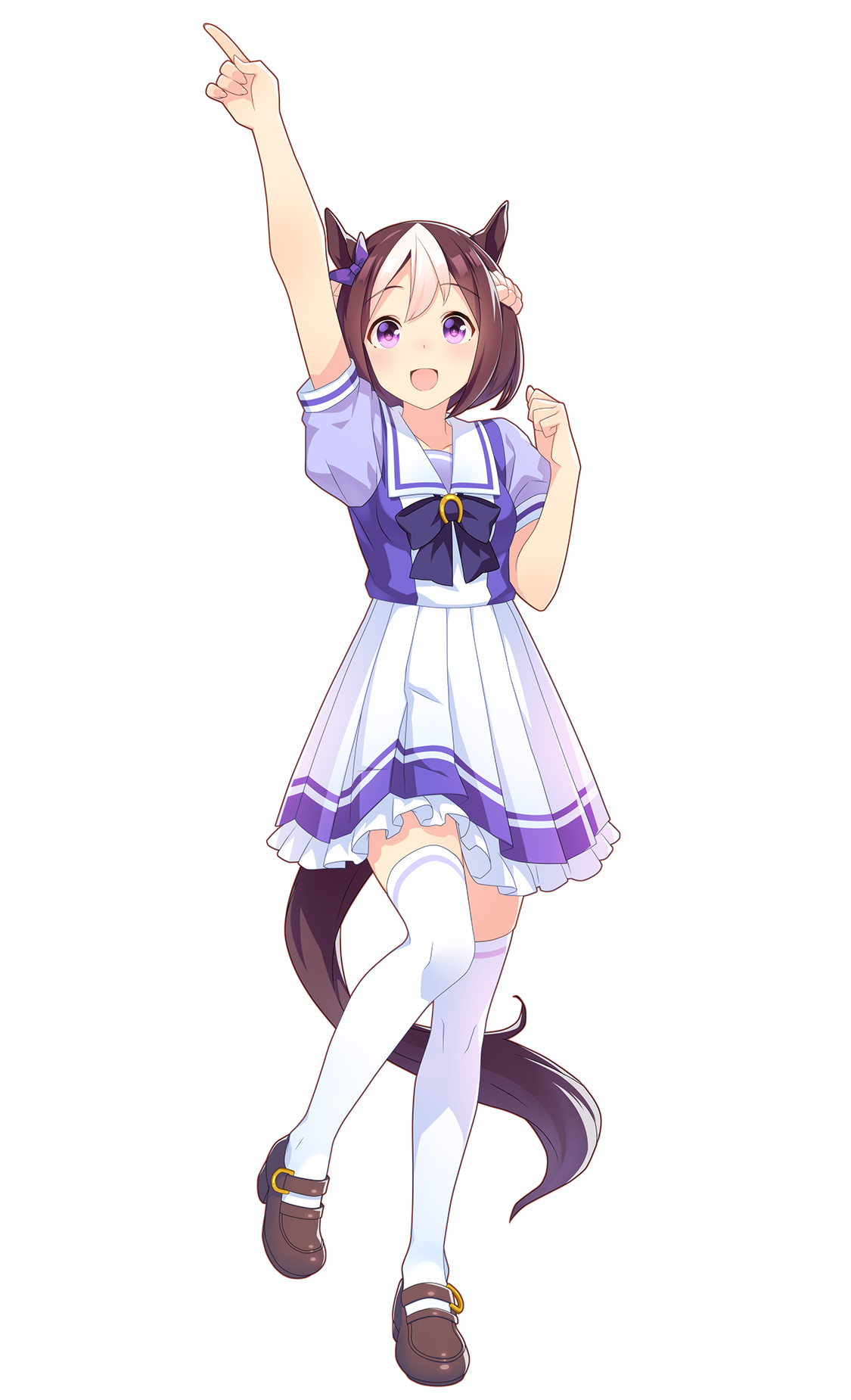 スペシャルウィーク(制服・ウマ娘 公式アートワークより)