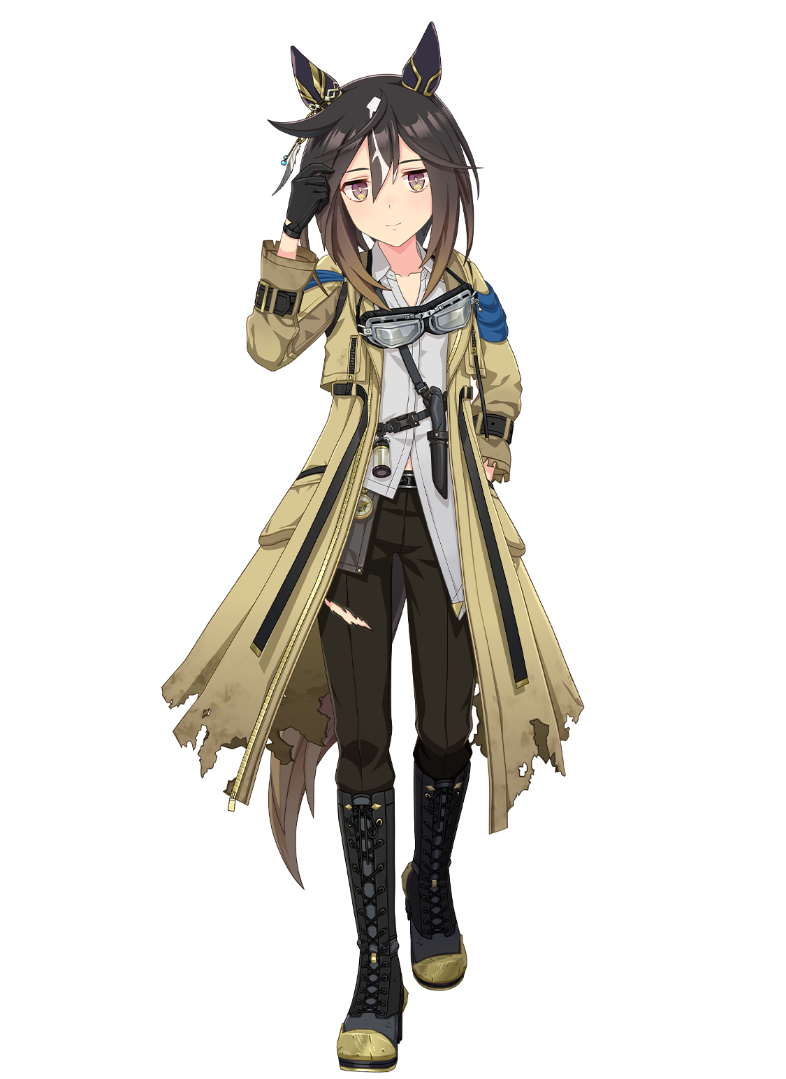 ステイゴールド(勝負服・ウマ娘 公式アートワークより)
