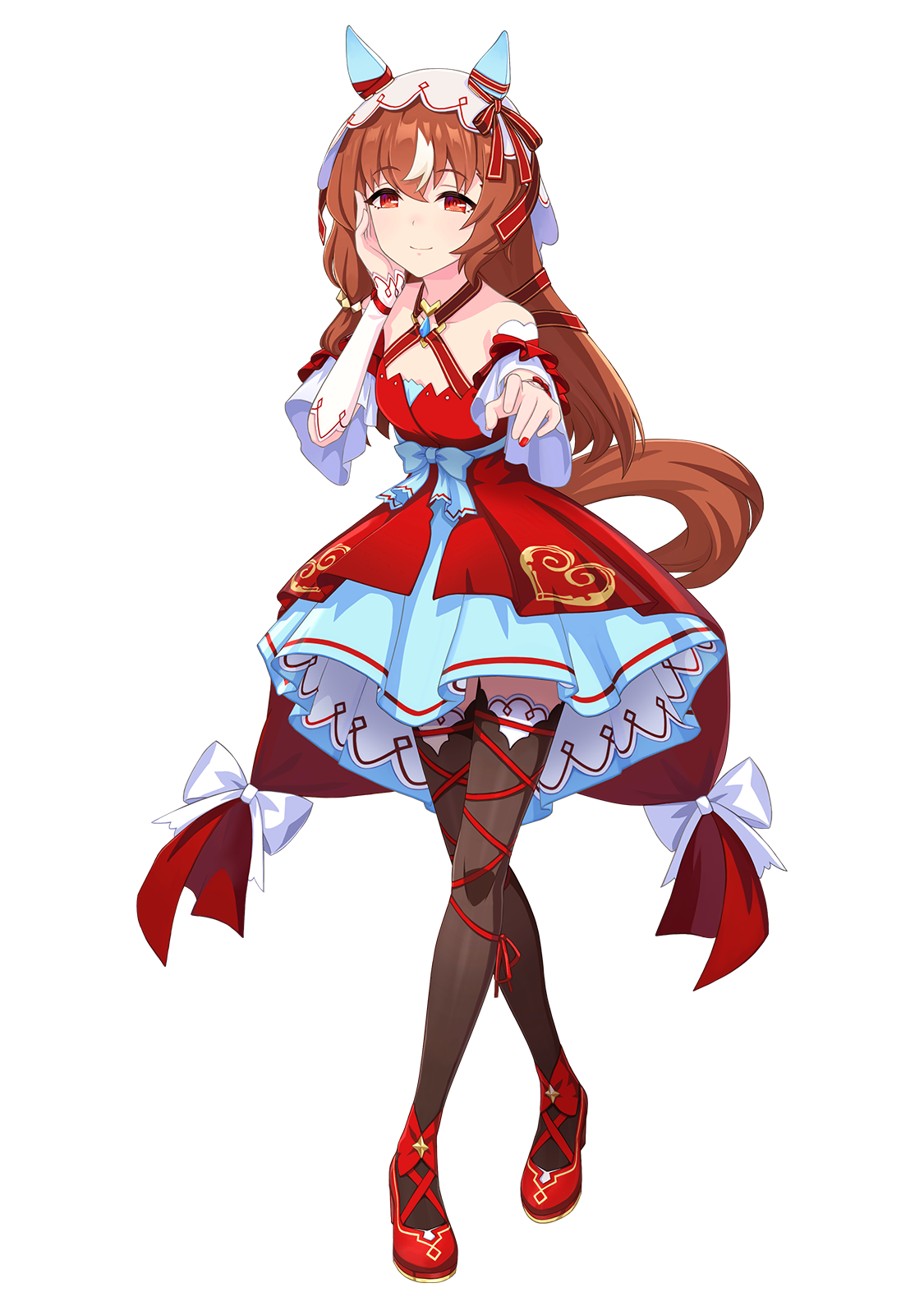 スティルインラブ(勝負服・ウマ娘 公式アートワークより)