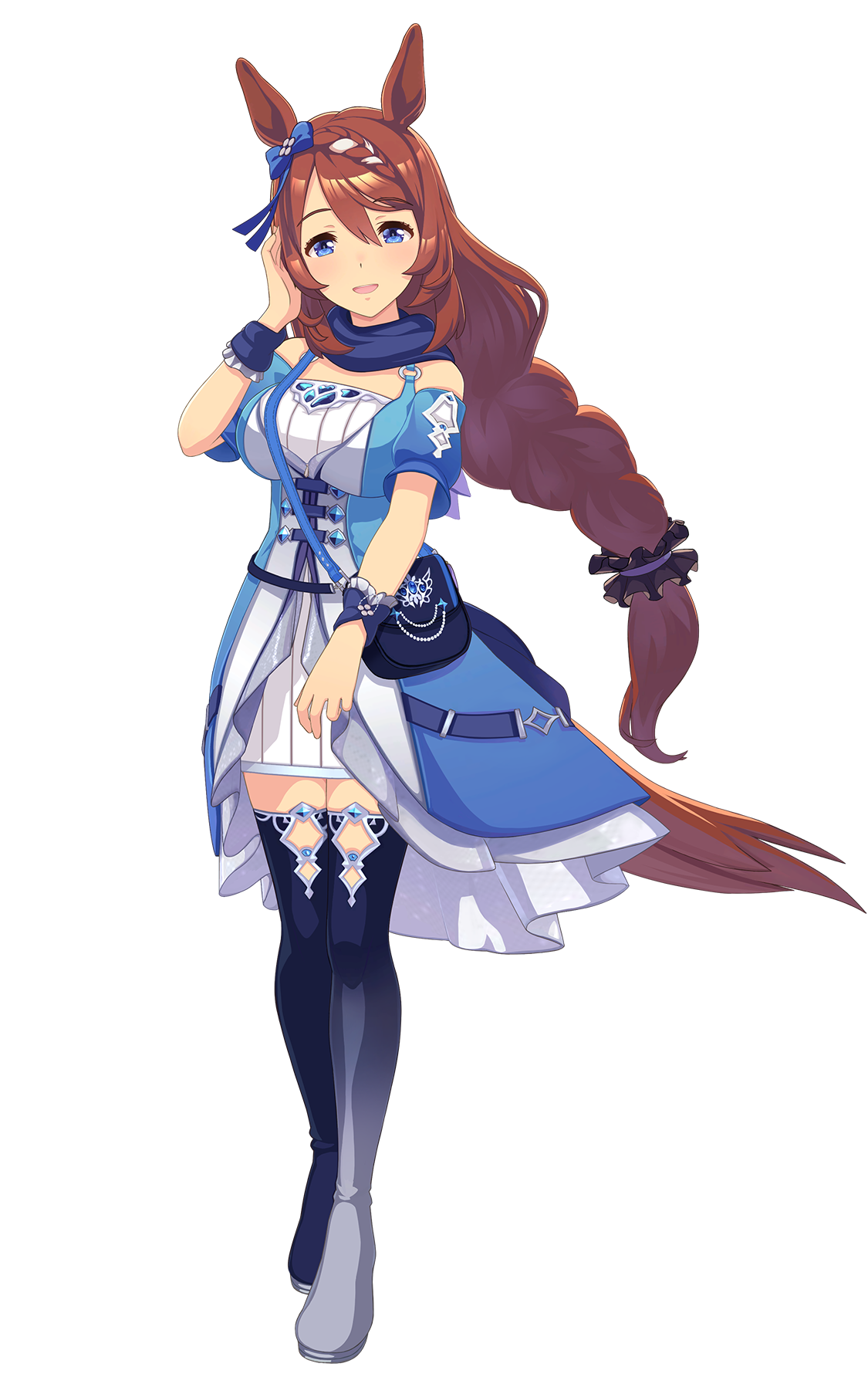 スーパークリーク(勝負服・ウマ娘 公式アートワークより)