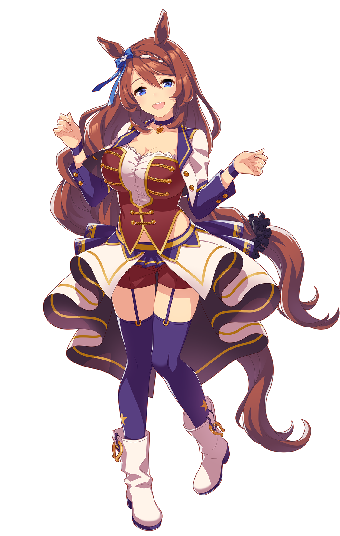 スーパークリーク(STARTING FUTURE・ウマ娘 公式アートワークより)