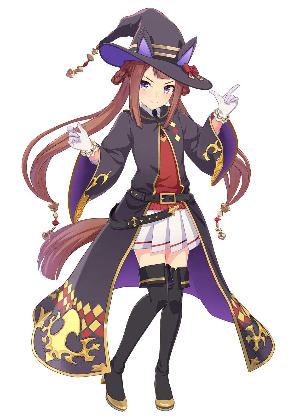 スイープトウショウ(勝負服・ウマ娘 公式アートワークより)