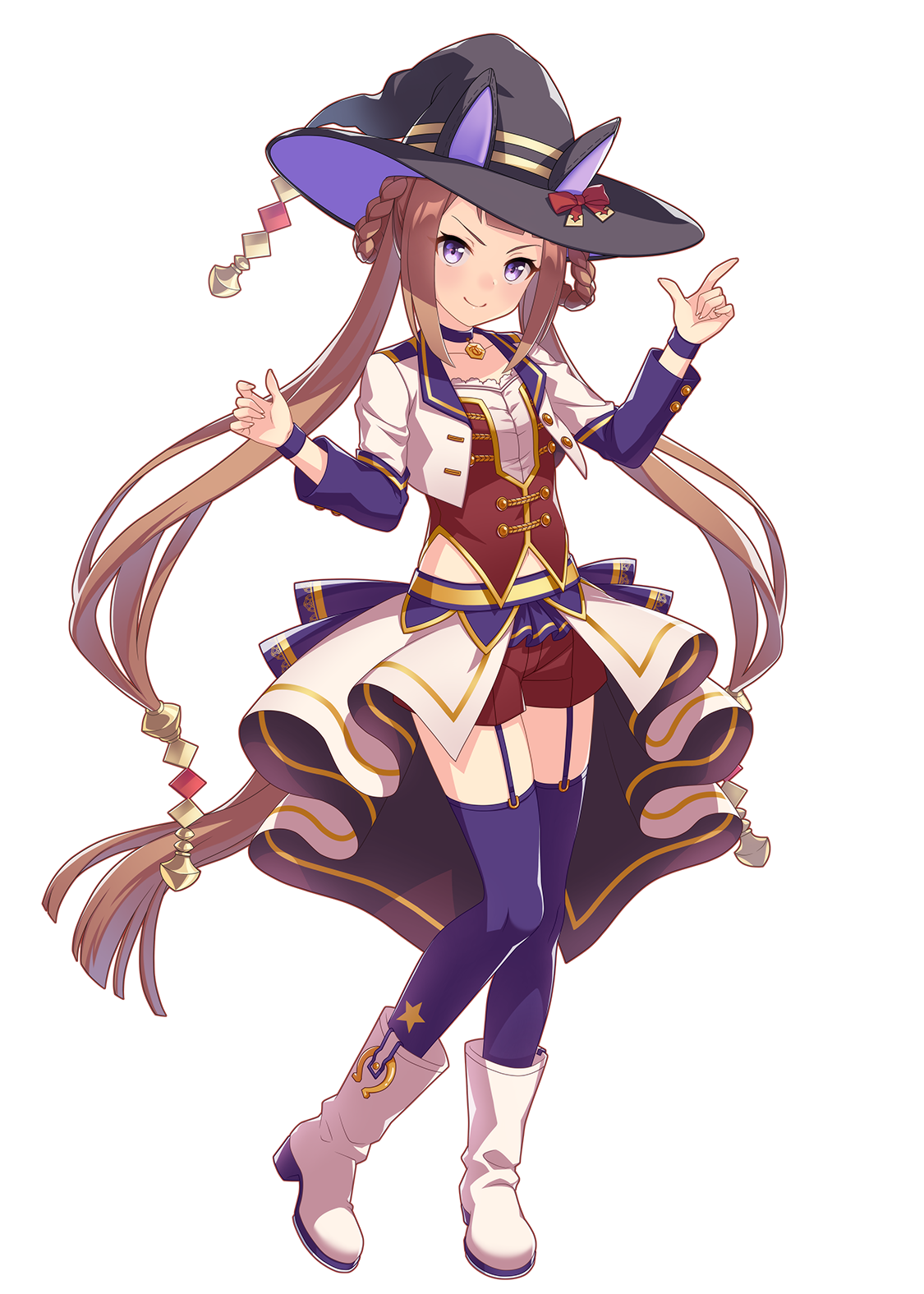 スイープトウショウ(STARTING FUTURE・ウマ娘 公式アートワークより)