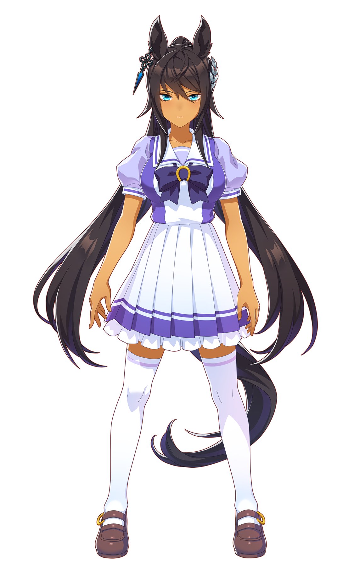 シンボリクリスエス(制服・ウマ娘 公式アートワークより)