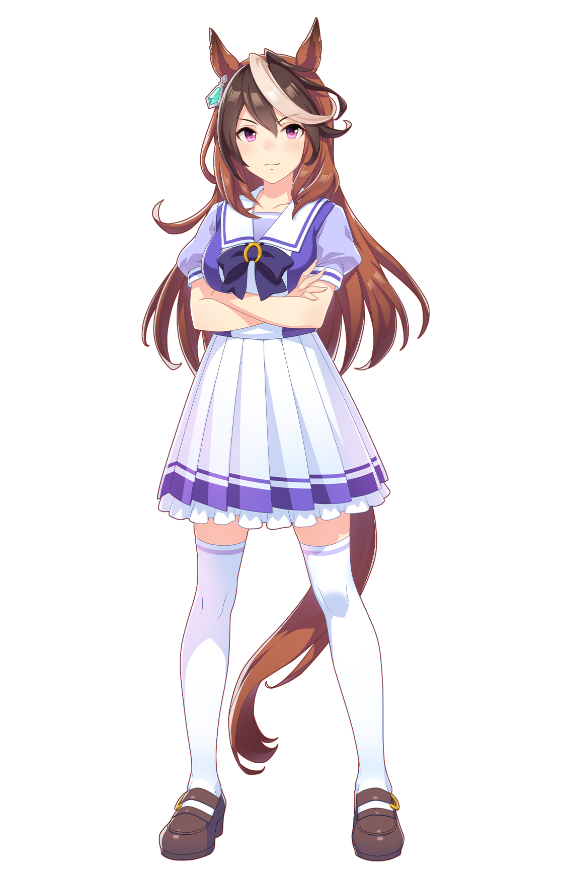 シンボリルドルフ(制服・ウマ娘 公式アートワークより)