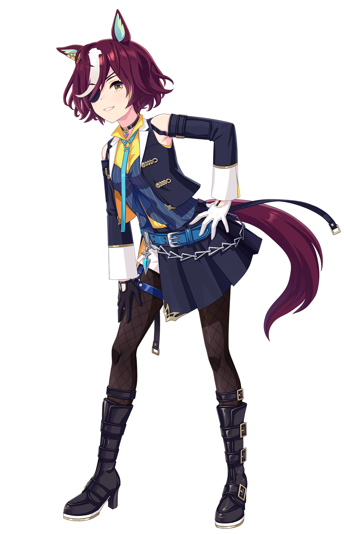 タニノギムレット(勝負服・ウマ娘 公式アートワークより)