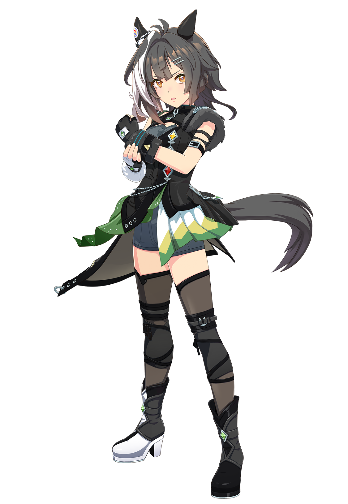 タイトルホルダー（勝負服・ウマ娘 公式アートワークより）