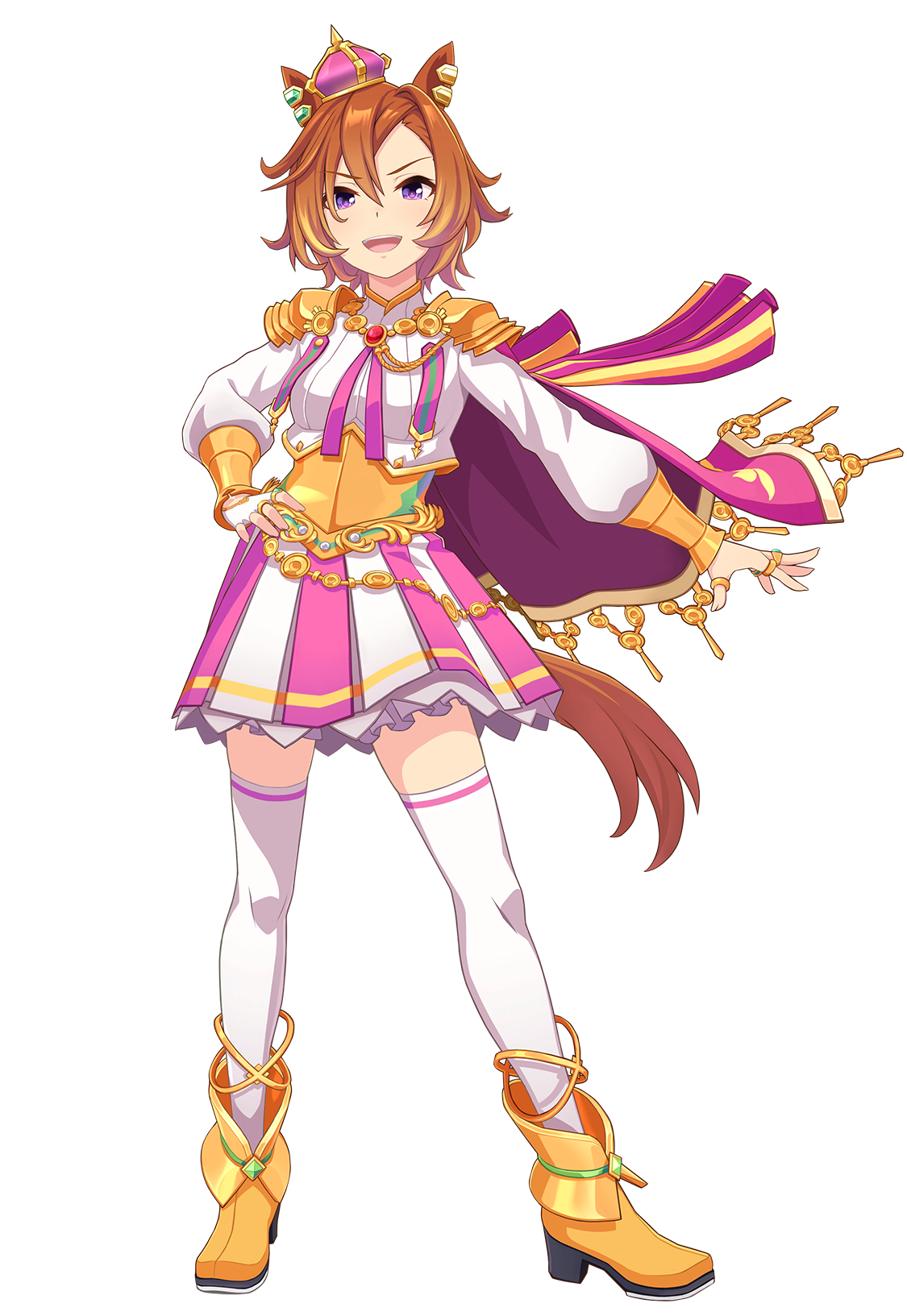 テイエムオペラオー(勝負服・ウマ娘 公式アートワークより)