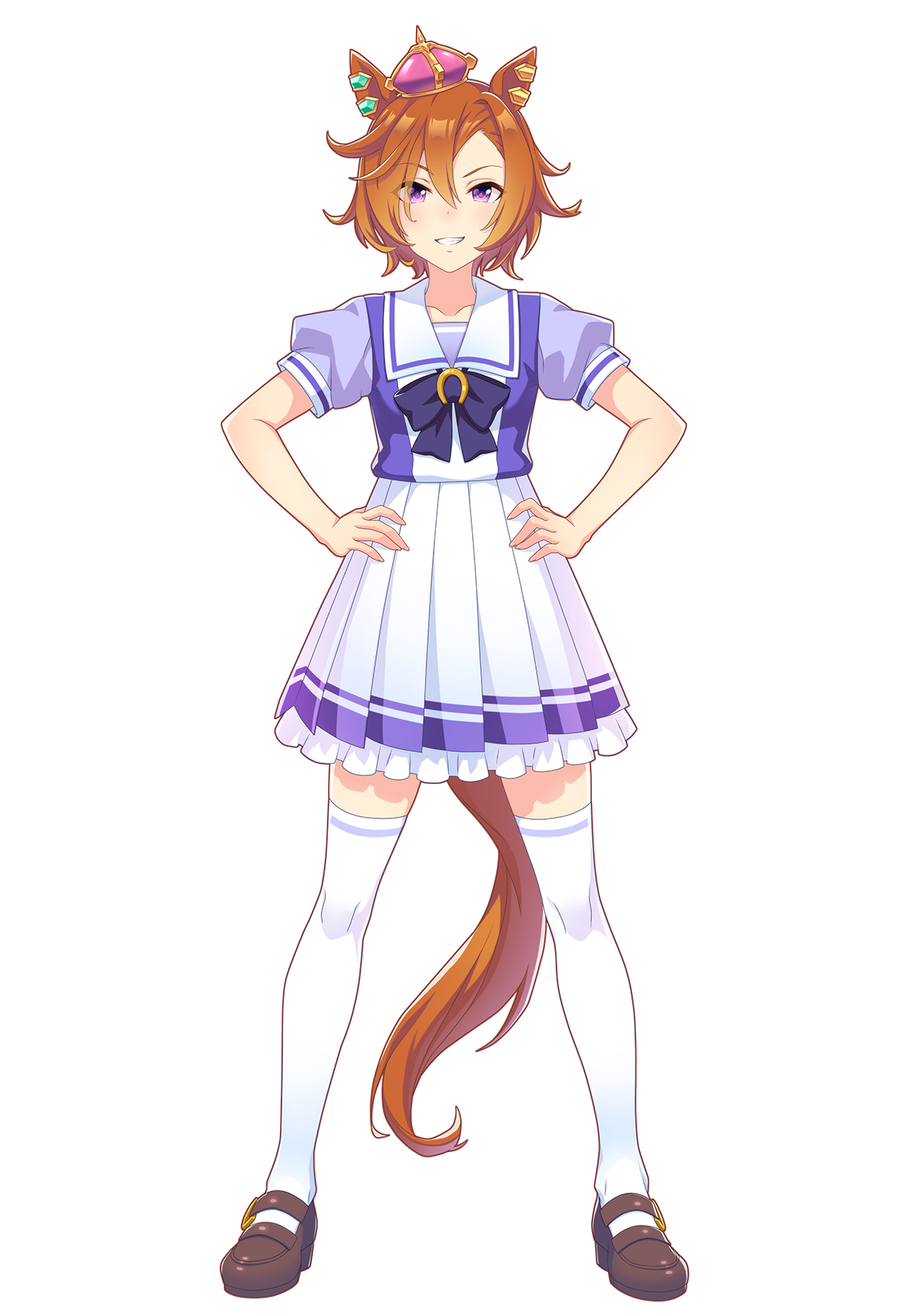 テイエムオペラオー(制服・ウマ娘 公式アートワークより)