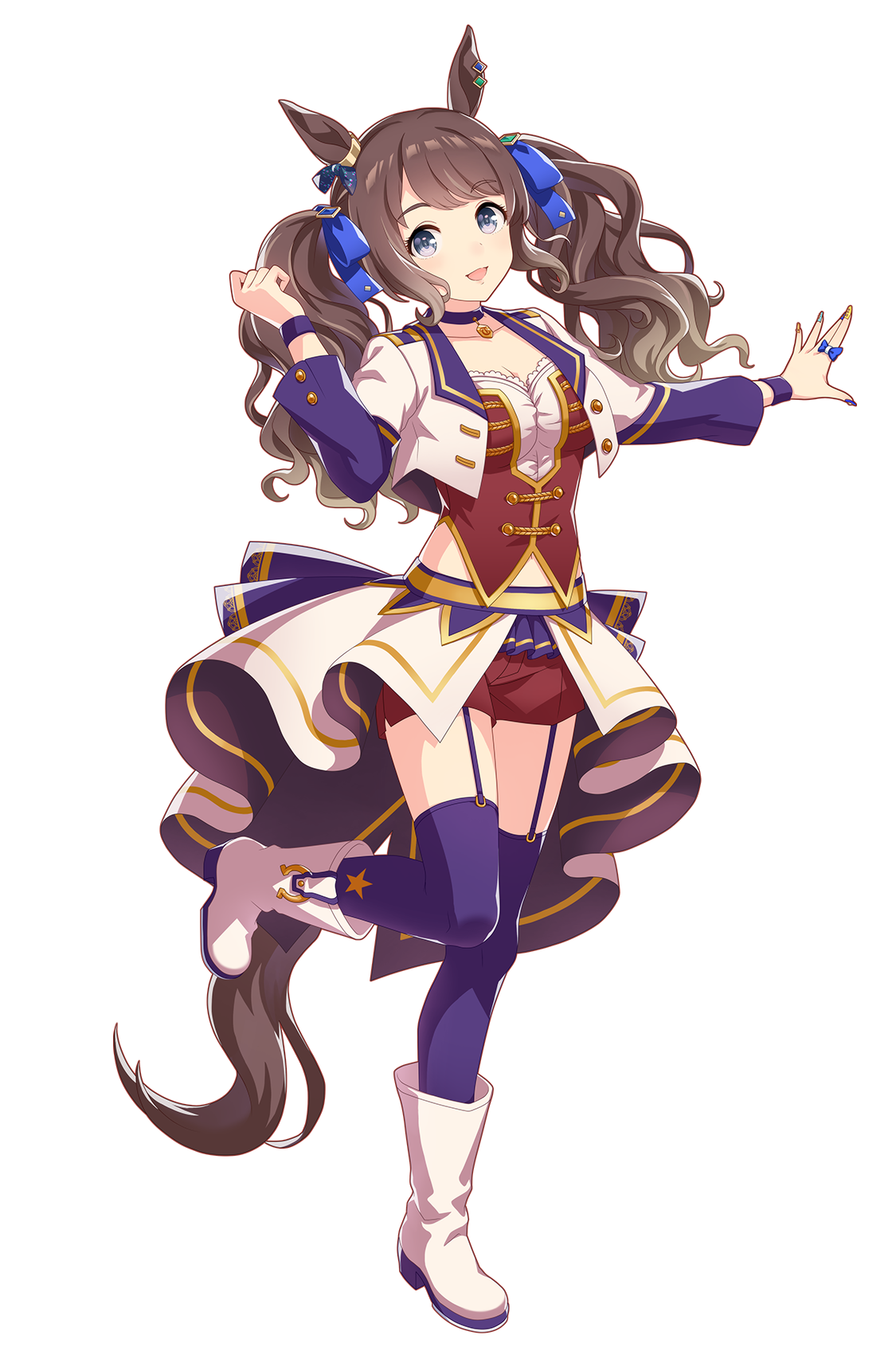 トーセンジョーダン(STARTING FUTURE・ウマ娘 公式アートワークより)