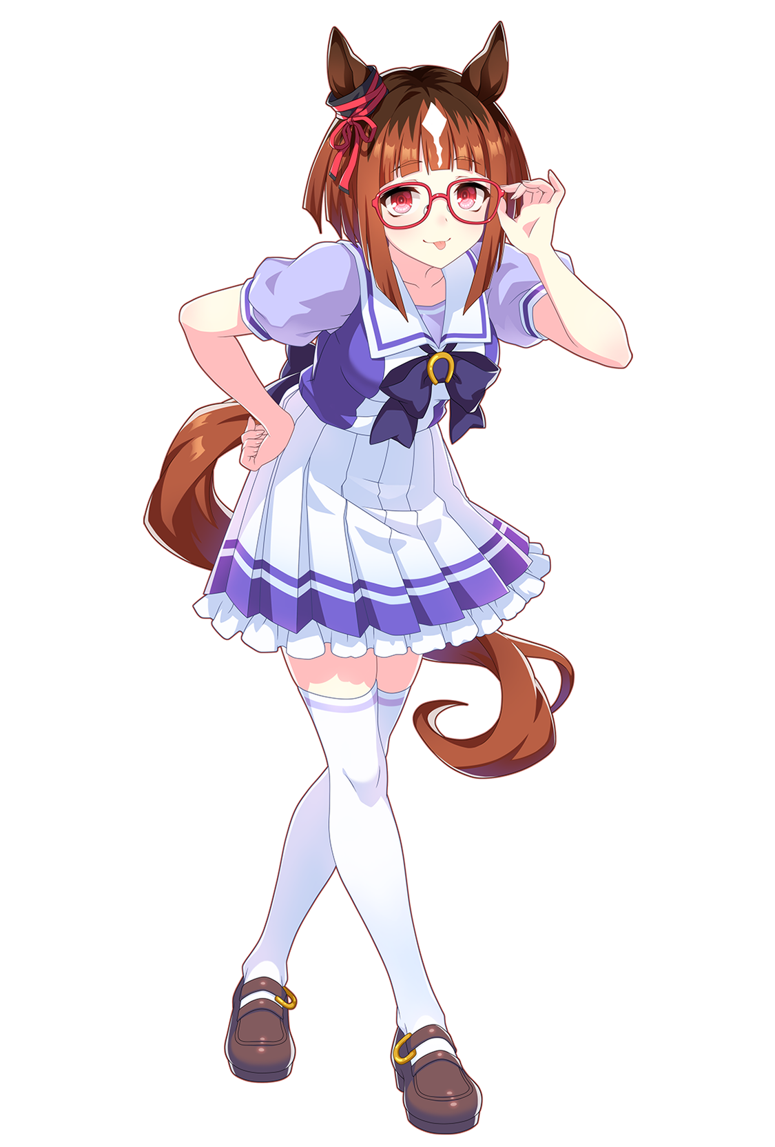 トランセンド(制服・ウマ娘 公式アートワークより)