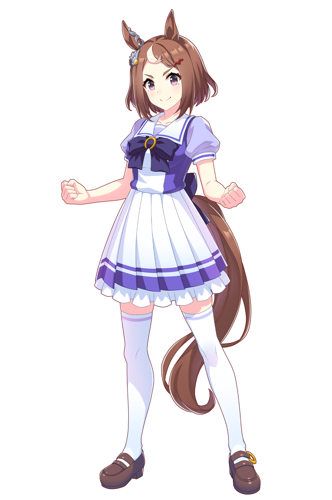 ツルマルツヨシ(制服・ウマ娘 公式アートワークより)