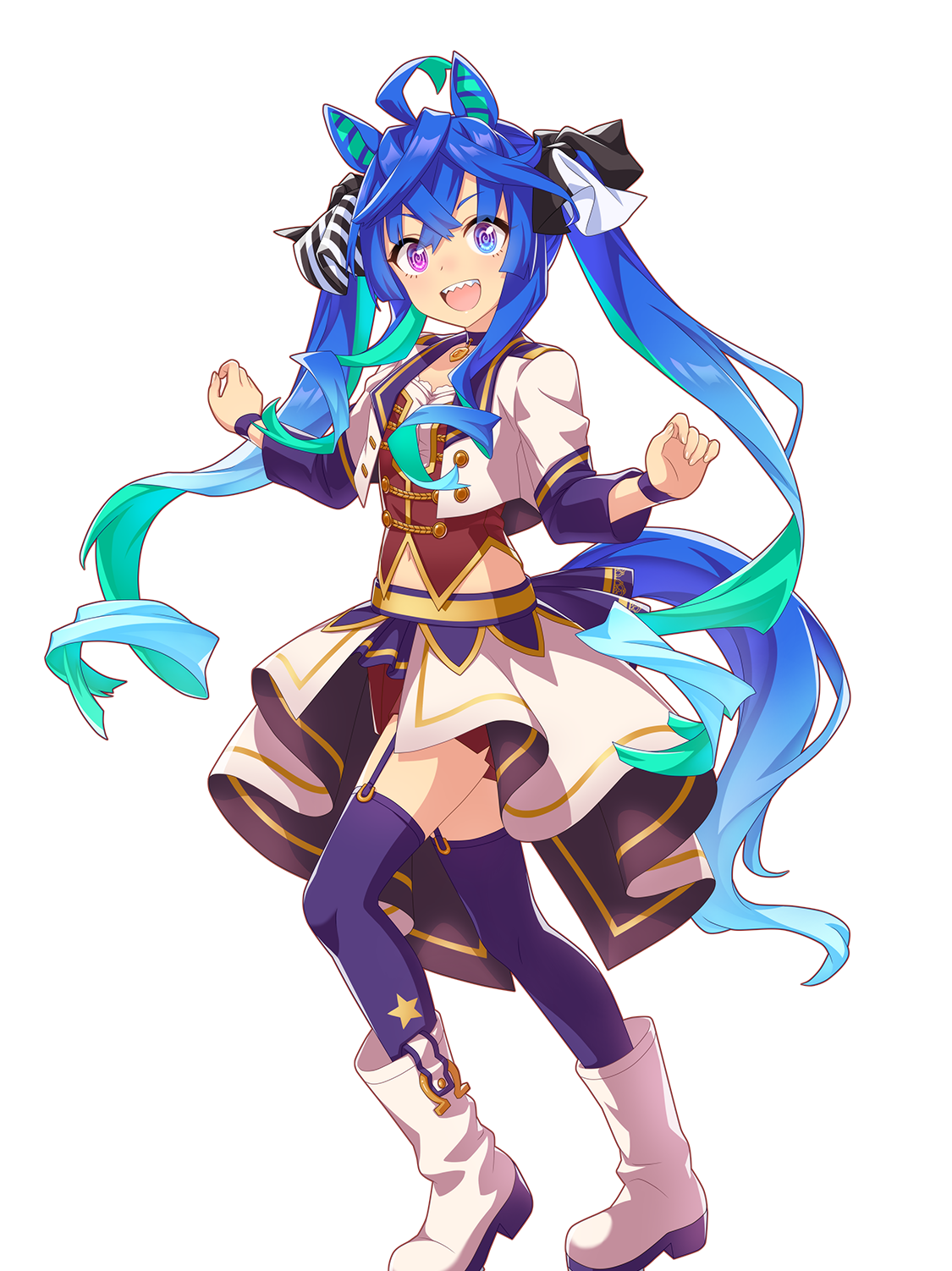 ツインターボ(STARTING FUTURE・ウマ娘 公式アートワークより)