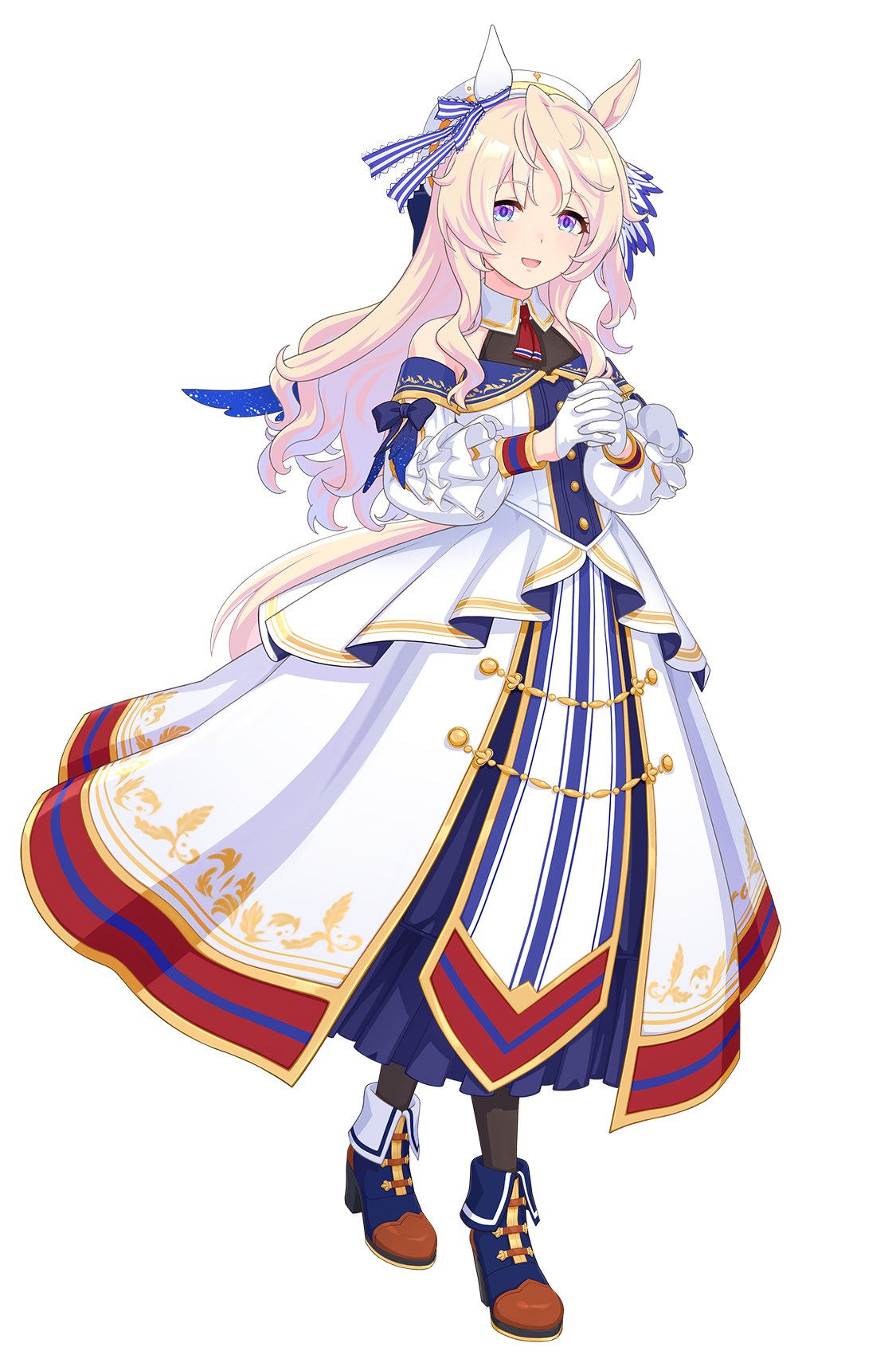 ヴィクトワールピサ（勝負服・ウマ娘 公式アートワークより）