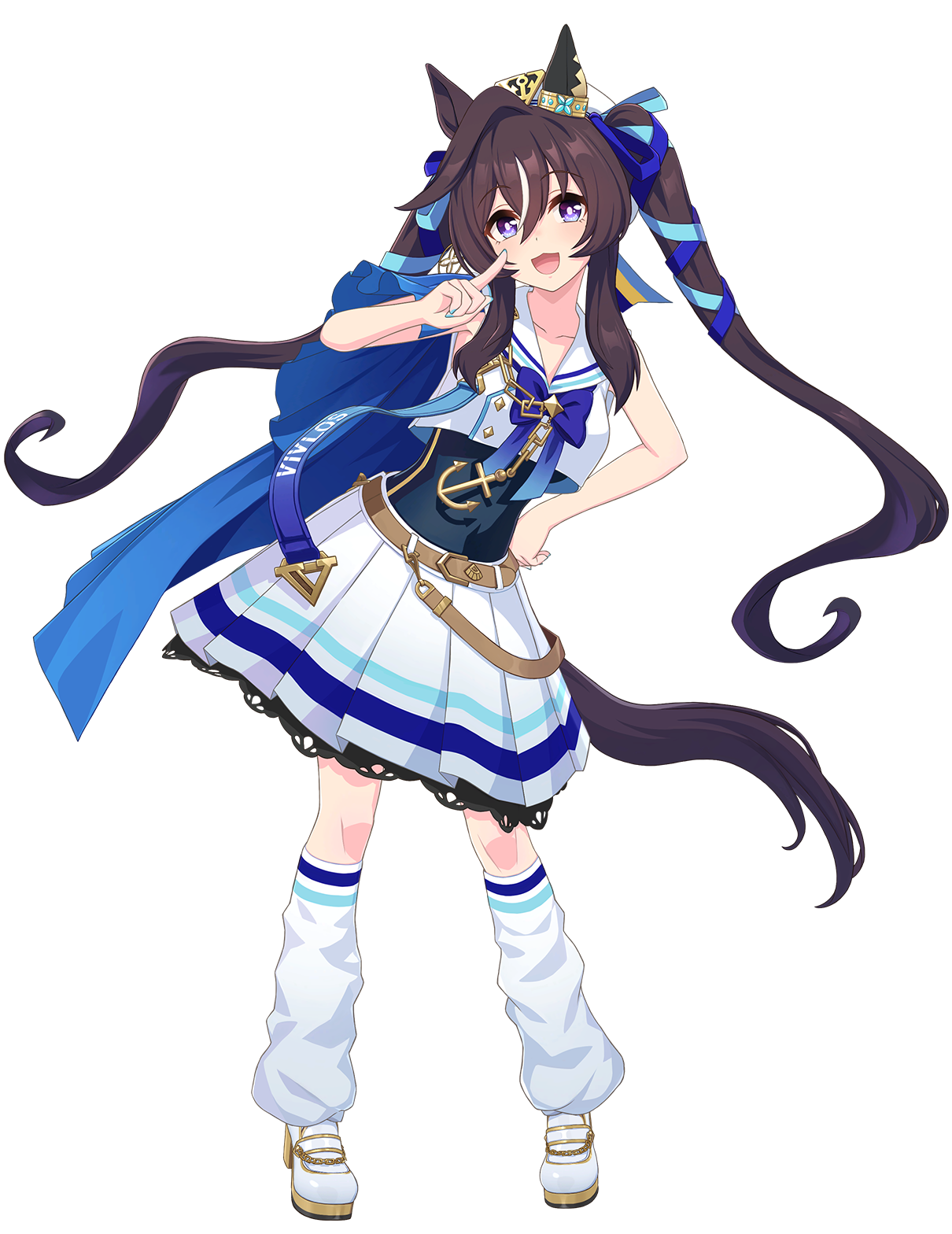 ヴィブロス(勝負服・ウマ娘 公式アートワークより)