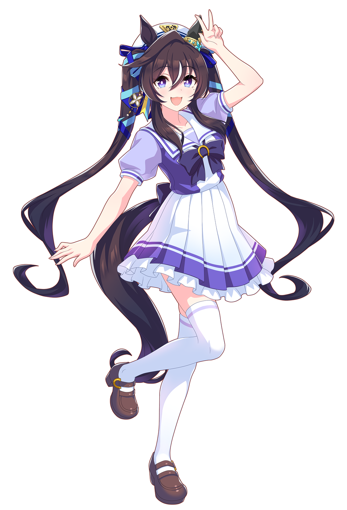 ヴィブロス(制服・ウマ娘 公式アートワークより)