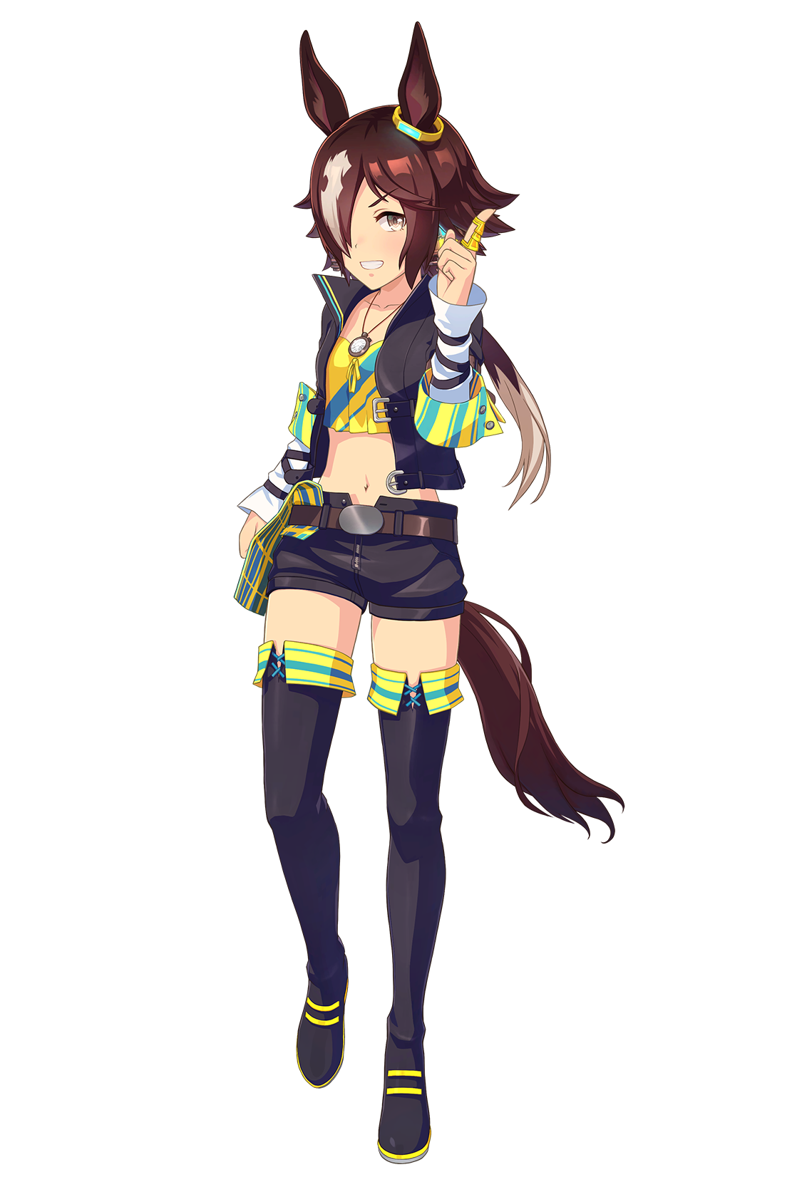 ウオッカ(勝負服・ウマ娘 公式アートワークより)