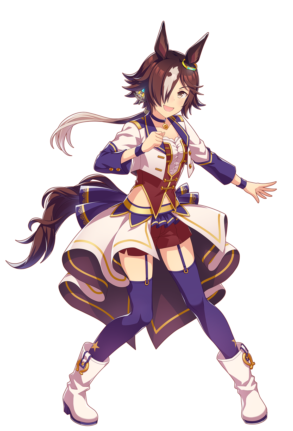 ウオッカ(STARTING FUTURE・ウマ娘 公式アートワークより)