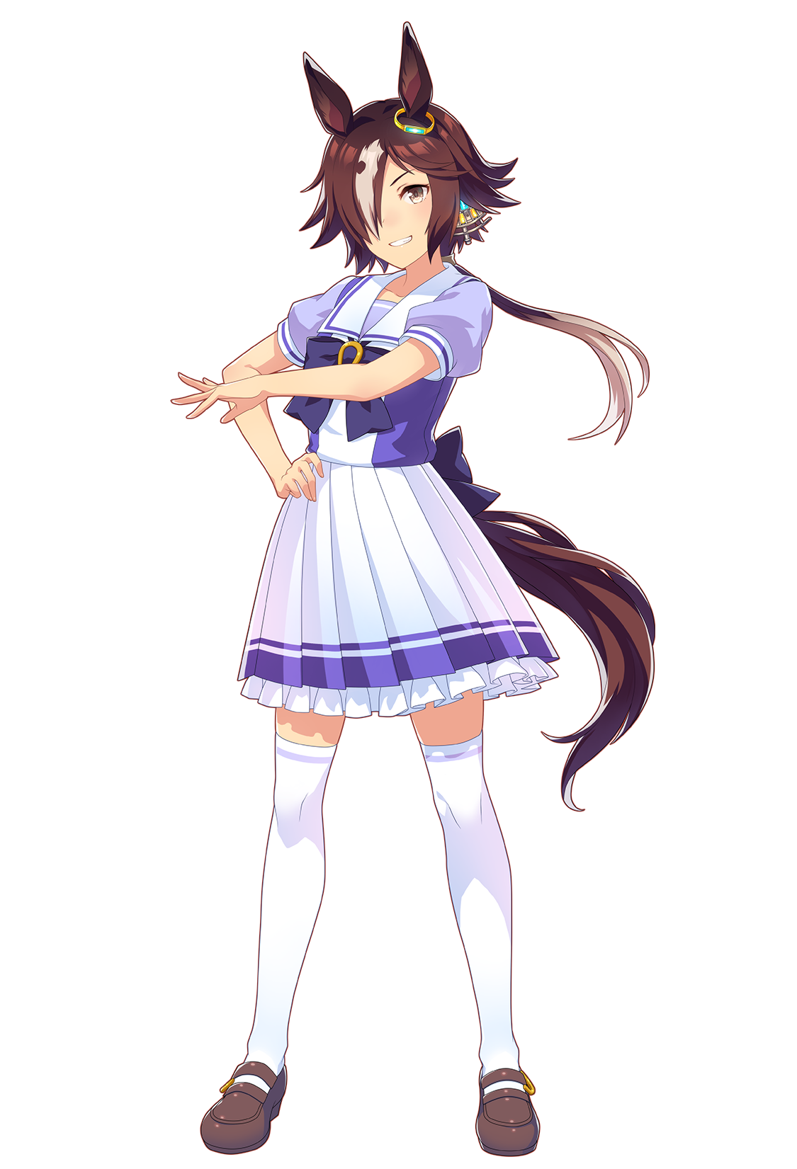 ウオッカ(制服・ウマ娘 公式アートワークより)