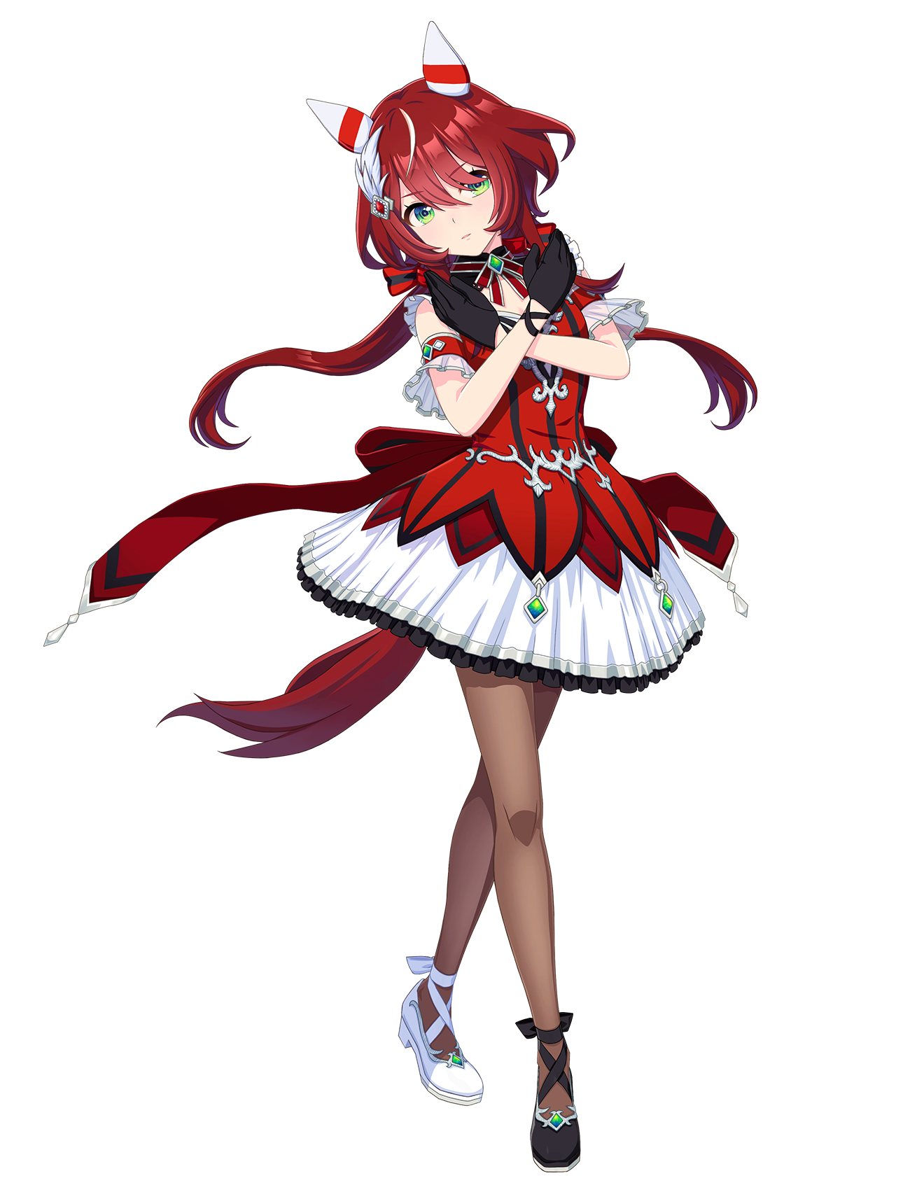ウインバリアシオン(勝負服・ウマ娘 公式アートワークより)