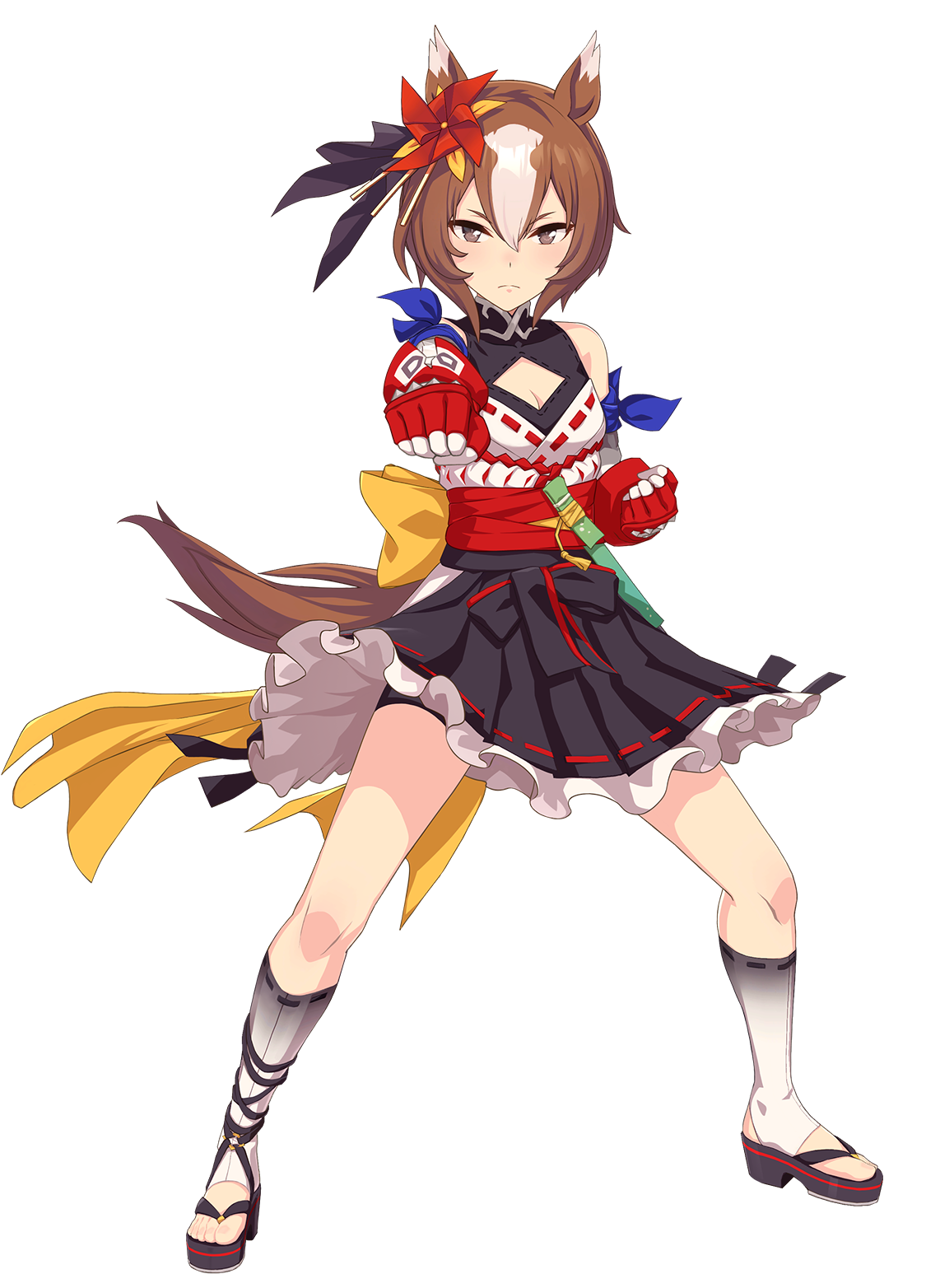 ヤエノムテキ(勝負服・ウマ娘 公式アートワークより)