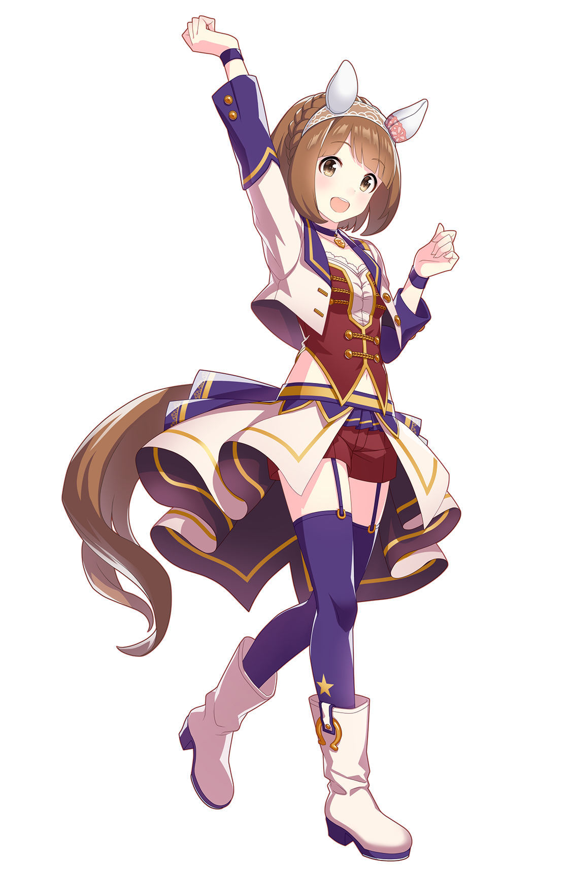 ユキノビジン(STARTING FUTURE・ウマ娘 公式アートワークより)