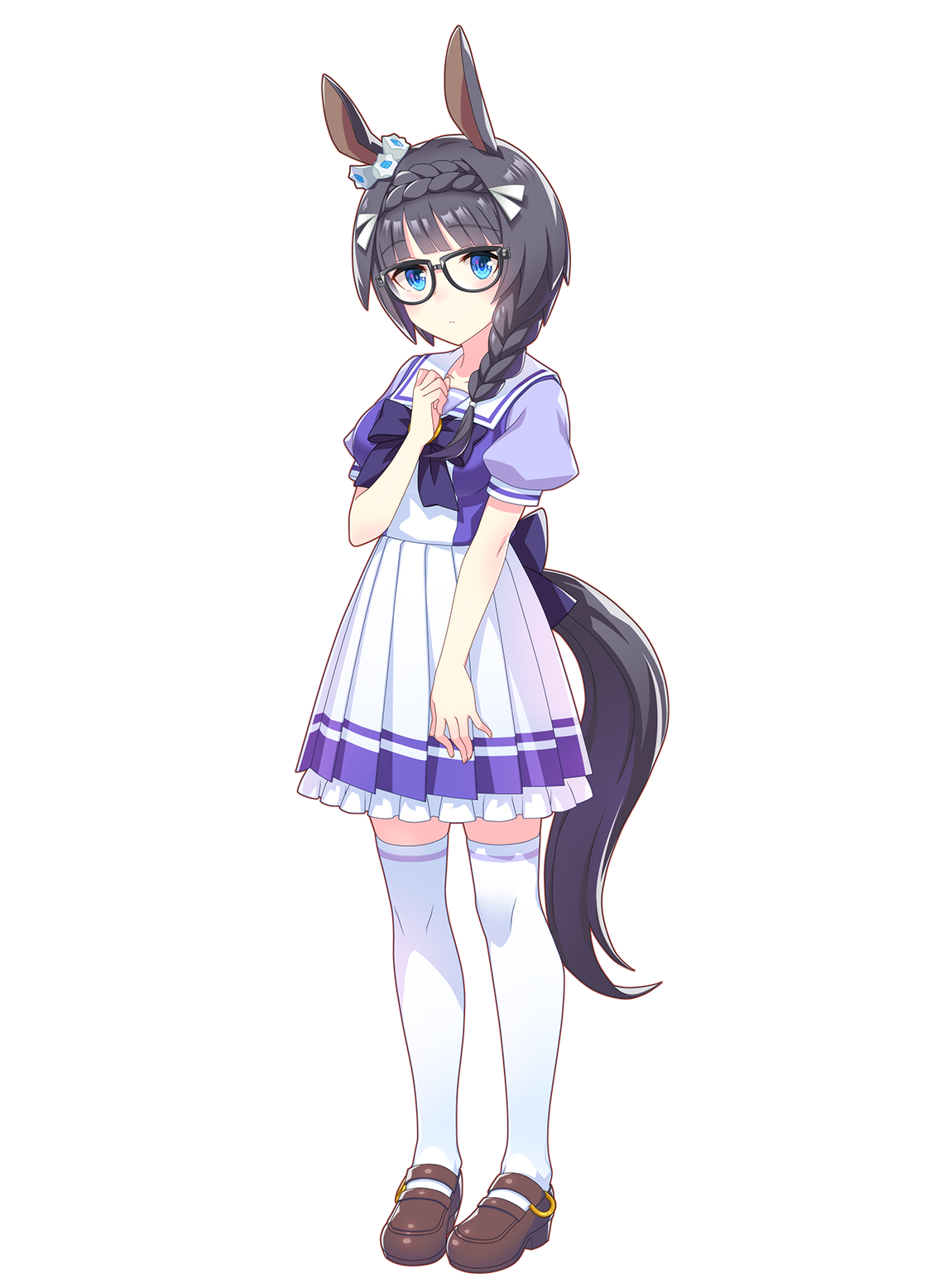 ゼンノロブロイ(制服・ウマ娘 公式アートワークより)